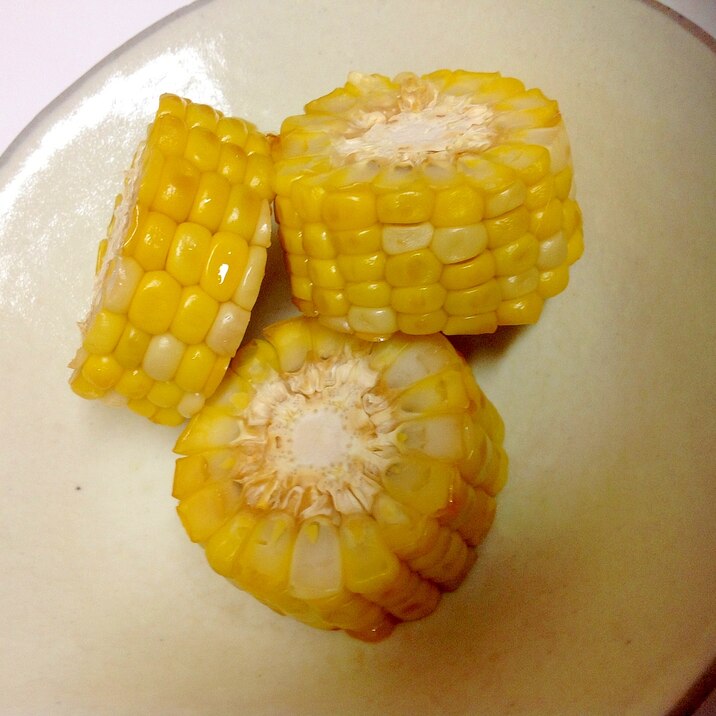 ++トースターで簡単! 焼きとうもろこし++